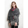 wholesale fashion women suede shawl with low price